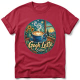 Gogh Latte ~ Comfort Colors Premium Tee thumbnail 2