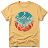 Gogh Sky High ~ Comfort Colors Premium Tee thumbnail 7