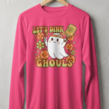 Pickleball Sport-Tek Long Sleeve Tee, Let's Dink Ghouls, Sun Shield Shirt thumbnail 2