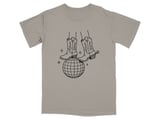 Rodeo Rhythm Disco Cowboy Boots T-Shirt thumbnail 7