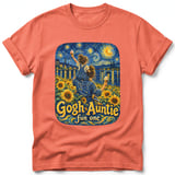Gogh Auntie ~ Comfort Colors Premium Tee thumbnail 4
