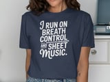 Breath & Sheet Music Flute Graphic Tee thumbnail 9
