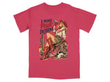 "Pour Decisions" Retro Cowgirl T-Shirt thumbnail 3