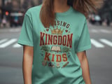 Raising Kingdom Kids Distressed Print for Christian Mom, Faith-Based Parent Gift, Religious Family Other thumbnail 5