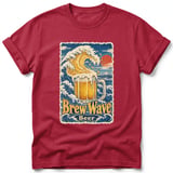 Brew Wave ~ Comfort Colors Premium Tee thumbnail 2