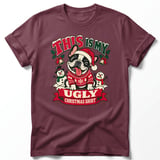 Frenchie Ugly Christmas Shirt Tee thumbnail 3