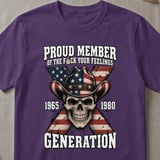Generation X Outlaw Skull T-Shirt thumbnail 2