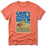 Gogh Sandcastle ~ Comfort Colors Premium Tee thumbnail 4