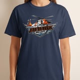 Jayhawk MH-60T Helicopter T-Shirt, Search and Rescue Aviation Shirt, Military Pilot Gift, Aviator Graphic Tee, Flight Crew Apparel thumbnail 7