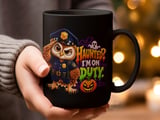 Haunted I'm On Duty Police Owl Mug thumbnail 13