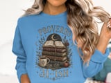 Proverbs 31-ish Book Lover Christian Woman Gift Design - Dark Academia Librarian Bible Study Other thumbnail 14