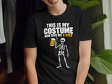 This Is My Costume Give Me A Beer Tee thumbnail 11