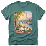 Riverside Dots ~ Comfort Colors Premium Tee thumbnail 8