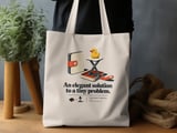 Pocket Pedestal Duck Tote Bag thumbnail 3