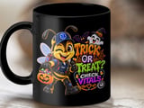 Trick Or Treat Check Vitals EMT Mug thumbnail 9
