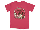 "Howdy Y'all" Boots & Cactus Graphic T-Shirt thumbnail 3