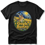 Gogh Bunny ~ Comfort Colors Premium Tee thumbnail 1