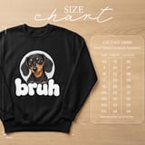Bruh Dachshund Tee thumbnail 9