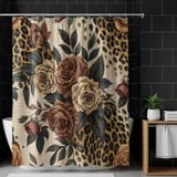 Digital Pattern, Rose Flower, Floral Leopard, Animal Print, Digital Bundle, Seamless Pattern, Fabric Design, Commercial Use, Digital File thumbnail 12