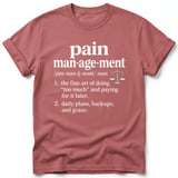 Pain Management Definition Tee thumbnail 4