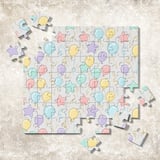Digital Pattern, Digital Bundle, Balloon Pattern, Star Pattern, Party Pattern, Birthday Pattern, Pastel Pattern, Commercial Use Pattern thumbnail 7