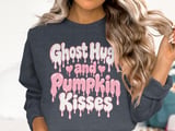 Ghost Hugs and Pumpkin Kisses Tee or Sweatshirt thumbnail 17