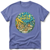 Let's Gogh Eat ~ Comfort Colors Premium Tee thumbnail 10