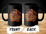 No Tricks Just Treats and BBQ Mug thumbnail 12