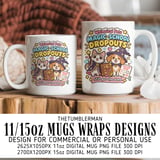 Magic School Dropouts Mug Wrap thumbnail 1