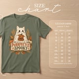 Purrfectly Spooky Ghost Cat Tee thumbnail 14