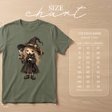 Moody Witch with Black Cat Tee thumbnail 14