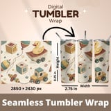 Vintage Toys Charm Digital Pattern Size Bundle Png thumbnail 7