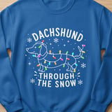 Dachshund Through The Snow Tee thumbnail 7