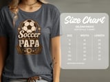 Soccer Papa Western Tee or Sweatshirt thumbnail 14