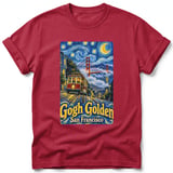 Gogh Golden ~ Comfort Colors Premium Tee thumbnail 2