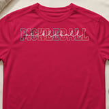 Pickleball Sport-Tek Performance Tee, Pastel Collegiate PICKLEBALL pickleball Typography, Court Apparel thumbnail 6