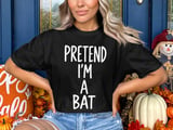 Pretend I'm A Bat Tee thumbnail 1