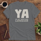 YA Is My Writing Language Softstyle Tee thumbnail 2