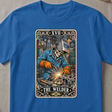 The Welder Tarot Card Tee thumbnail 1