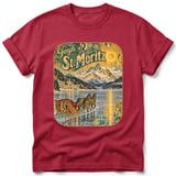 Gogh St. Moritz ~ Comfort Colors Premium Tee thumbnail 2