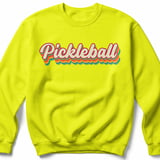 Pickleball Gildan Crewneck Sweatshirt, Pickleball, Court Warm Up Layer for Chilly Morning Matches and Lounge thumbnail 10