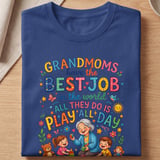 Grandmoms Have The Best Job Tee thumbnail 7