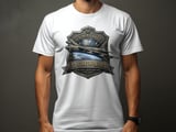 B-52 Stratofortress T-Shirt, US Air Force Military Aviation Shirt, Veteran Gift Tee, Patriotic Bomber Graphic T-Shirt, Pilot Shield Top thumbnail 8