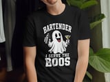 Bartender I Serve The Boos Tee thumbnail 11
