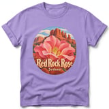 Red Rock Rose ~ Comfort Colors Premium Tee thumbnail 6