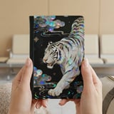 Iridescent White Tiger Passport Cover thumbnail 3