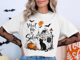 Meet Me At Salem Black Cat T-Shirt thumbnail 2