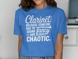 Clarinet: Fancy & Chaotic T-Shirt thumbnail 10
