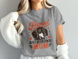 Proud Dachshund Mom Tee thumbnail 6