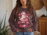 Haunting For Hope Faux Patchwork Tee thumbnail 20